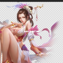 性感美女透明素材png格式