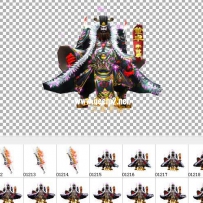 三国素材单职业时装或装备