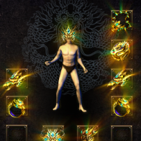 高清特效一体神龙首饰一套！