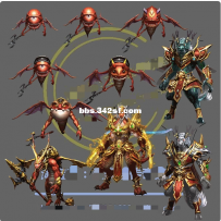 10组可进阶的恶魔怪，适合做宝宝或升级怪