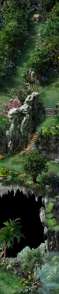 真彩地图，很美
