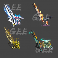 机甲时装素材4套打包