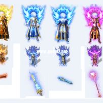 三套复古衣服武器所有内外观齐全