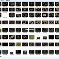 传奇地砖地图素材 百套地图VIP重制版 高清动态地砖 无缝封边