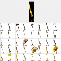 [精品缩小版]传奇5武器全套外观缩小素材