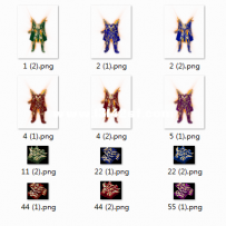 闲来无事染色天魔神甲