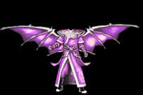 独家杀神恶魔定制版紫色衣服武器全套