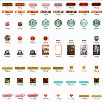 征途2提取素材之按钮素材194张