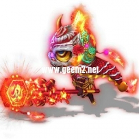 新年到来发一组年兽素材