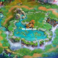灵芝温泉【真彩地图，带小地图-提取自仙落凡尘地图】