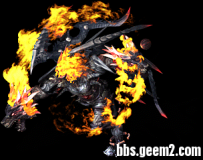 png格式高清特效一体怪物素材,可作BOSS