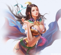 女神联盟和妖姬 各种女神png格式 喜欢的拿去吧