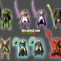 武器衣服动态内观齐全！外观600张齐全！定制独家复古加特效风！  传奇服装素材传奇...