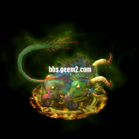 绿毛毒物怪素材