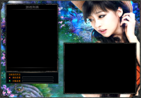 3款大窗口登录器美女皮肤PNG+skin