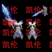 复古男女剑甲一