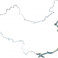 8,9年前点的轮廓地图,有兴趣的可以接着做