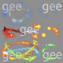 一堆免费特效素材