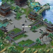 云中道院【真彩地图带小地图，提取自倚天神剑】