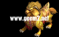 [复古怪物素材] 金蝉金色瑞兽