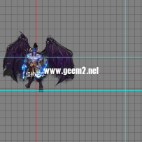 BOSS魔兽怪物伊利丹带影子无死亡动作其他齐全