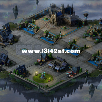 发个地砖主城地图~~