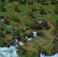 自己制作地图，第3发。海边小镇