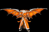 独家杀神恶魔定制版 橘黄色衣服武器全套