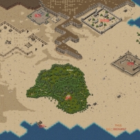 两年前做的新手村跟盟重新地图，无需补丁，盛大自带地砖