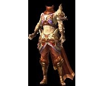 GEE复古衣服素材—猎人披风甲