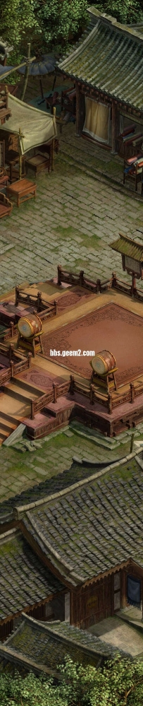 城镇地图 大话3襄阳城