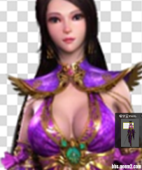 动态美女NPC一个