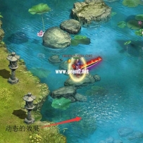动态的真彩地图，仙岛1张，地图不大，挺漂亮的