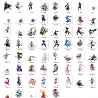 免扣人物素材！611PNG透明高清大图！