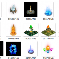 127个精选传送类NPC（传送门、石、柱、旗、光圈等）素材-坐标齐全