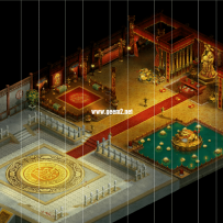传奇世界财神庙原图