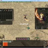 闲来无事改了个界面 仿传奇3的UI改版登录器（GEE）