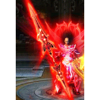 全套特效红色战神