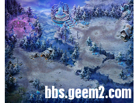 GEE真彩地图—雪峰天境